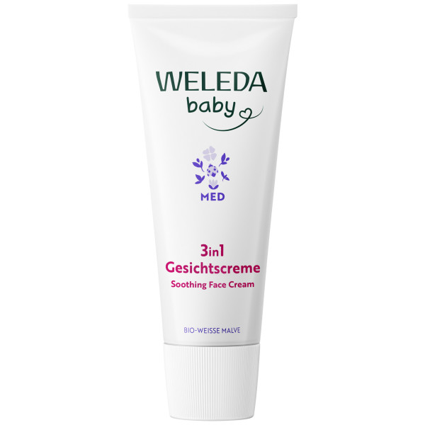WELEDA Med 3in1 Gesichtscreme Weiße Malve 50 ml – Produktabbildung 1