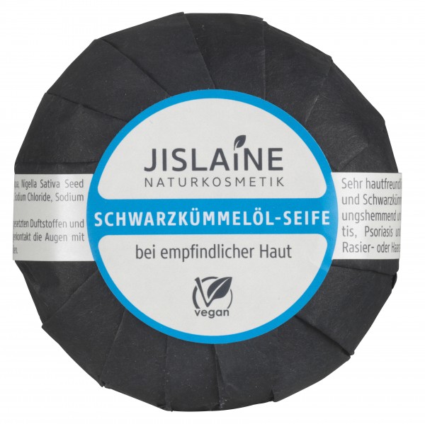 Jislaine Naturkosmetik Schwarzkümmelöl-Seife 100 g
