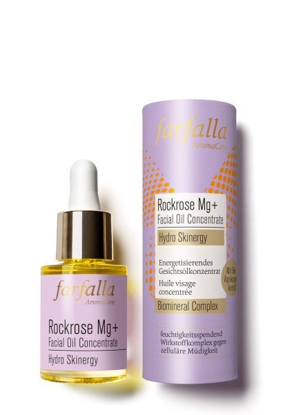 Rockrose Mg+ Facial Oil Concentrate, Hydro Skinergy, 15ml von farfalla – Produktabbildung 1
