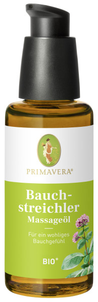 Bauchstreichler Massageöl bio 50 ml von PRIMAVERA – Produktabbildung 1