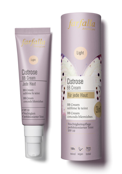 Cistrose Für jede Haut, BB Cream light, 30ml von farfalla – Produktabbildung 1