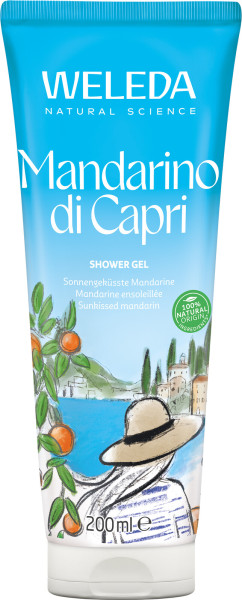 WELEDA Mandarino di Capri Shower Gel 200 ml – Produktabbildung 1