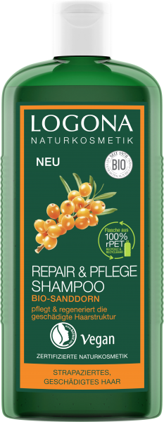 Logona Repair & Pflege Shampoo Bio-Sanddorn 250 ml