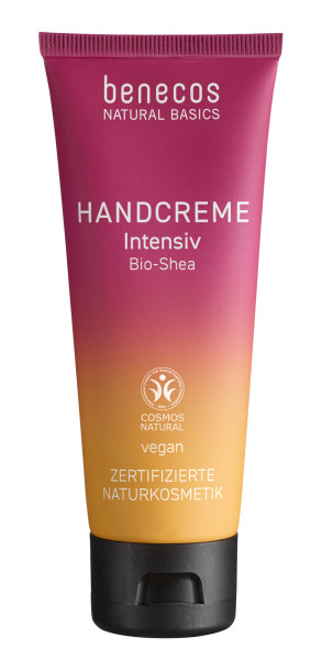 benecos Natural Basics Handcreme Intensiv Bio-Shea 75 ml – Produktabbildung 1