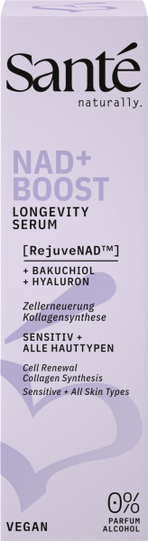 NAD + Boost Longevity Serum 30 ml von Sante – Produktabbildung 1