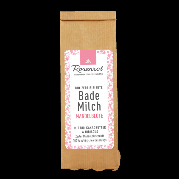 Bademilch Mandelblüte 150 g von Rosenrot Naturkosmetik – Produktabbildung 1
