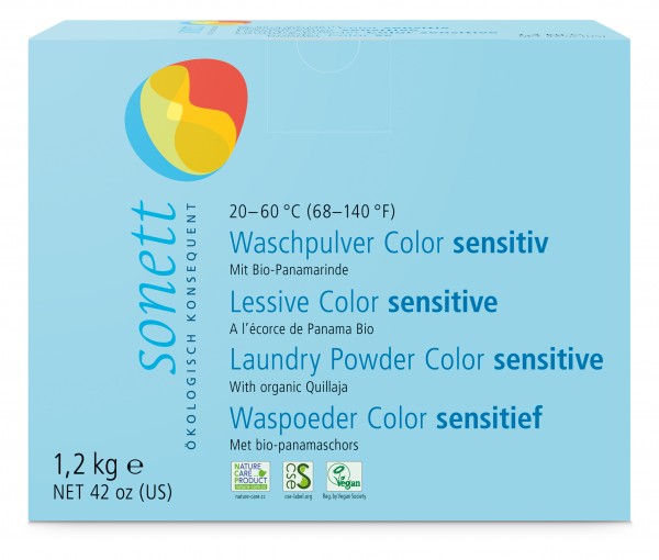 SONETT Waschpulver Color sensitiv 20–60 °C 1.2 kg
