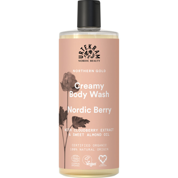 Urtekram Nordic Berry Creamy Body Wash 500 ml – Produktabbildung 1