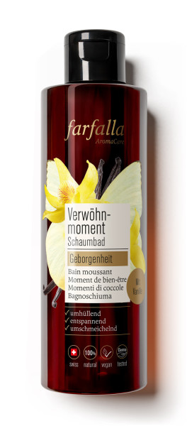 Verwöhnmoment Schaumbad Geborgenheit, 200ml von farfalla – Produktabbildung 1