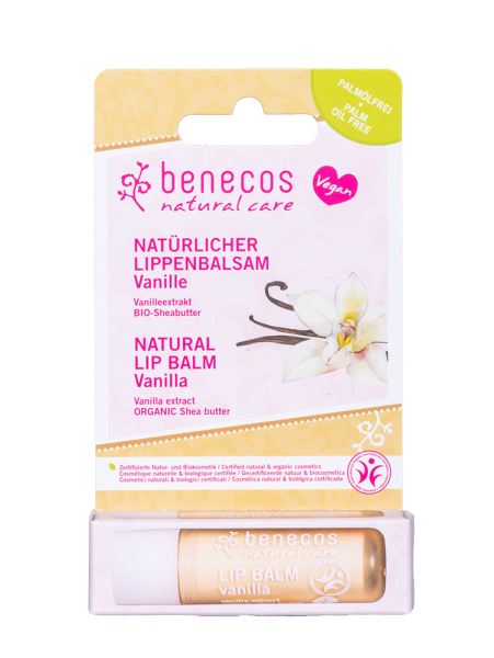 benecos Natural Lip Balm Vanille 4,7 g