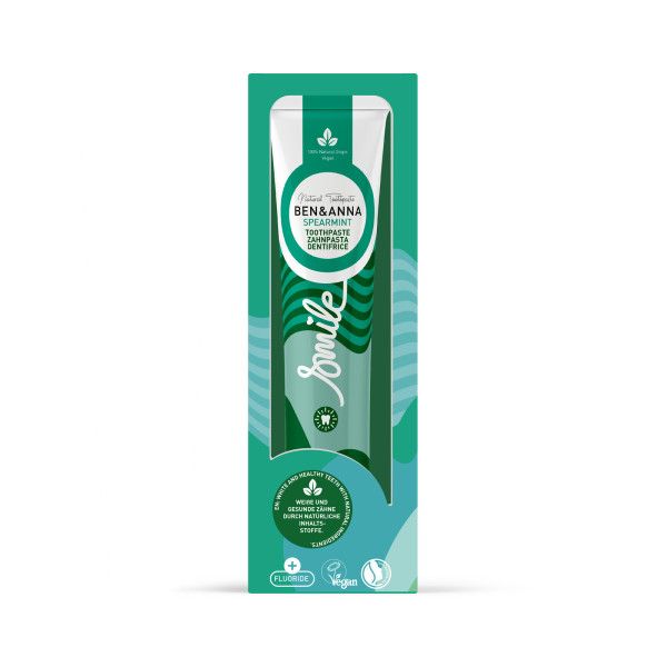 BEN&ANNA Alutube Toothpaste Spearmint 75ml – Produktabbildung 1
