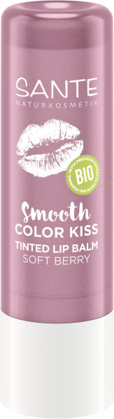 Smooth Color Kiss Soft Berry 4,8 g von Sante – Produktabbildung 1