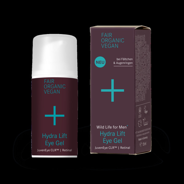 i+m Wild Life for Men* Hydra Lift Eye Gel 15 ml von i+m NATURKOSMETIK BERLIN – Produktabbildung 1