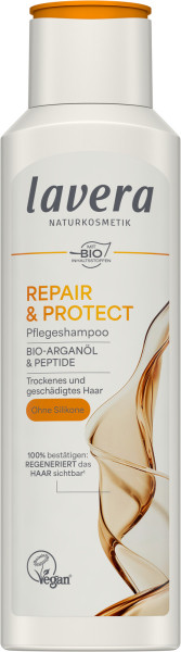 PFLEGESHAMPOO REPAIR & PROTECT 250 ml von lavera – Produktabbildung 1