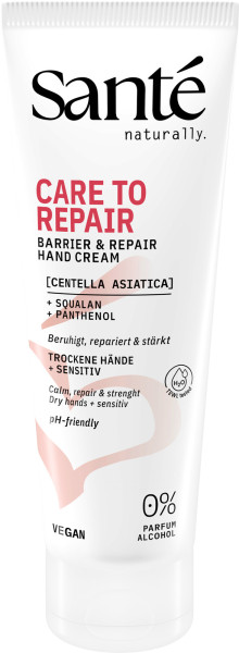 Care to Repair Hand Cream 75 ml von Sante – Produktabbildung 1