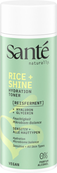 Rice + Shine Hydration Toner 125 ml von Sante – Produktabbildung 1