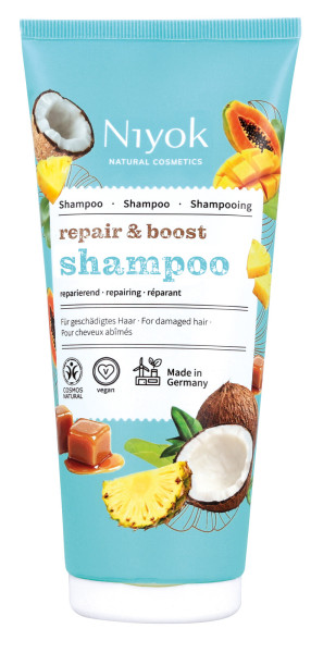 repair & boost Shampoo, reparierend 200 ml von Niyok – Produktabbildung 1