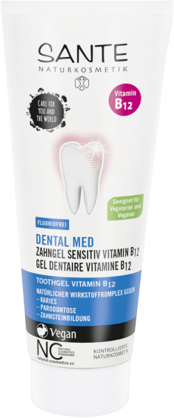 Sante DENTAL MED Zahngel Vitamin B12 ohne Fluorid 75 ml