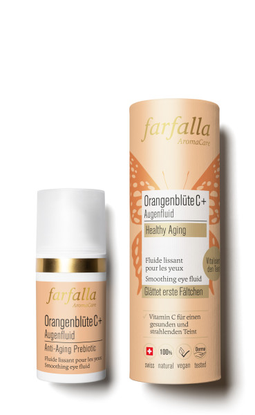 Orangenblüte C+ Augenfluid, Healthy Aging, 15ml von farfalla – Produktabbildung 1