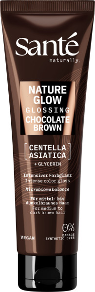 Santé Nature Glow Glossing Chocolate Brown 150ml von Sante – Produktabbildung 1