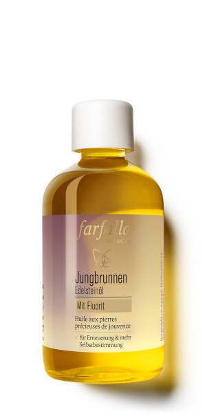 Edelsteinöl Jungbrunnen 100ml von farfalla – Produktabbildung 1
