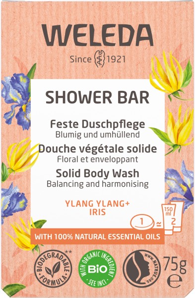 Weleda Feste Duschpflege Ylang Ylang + Iris 75 g
