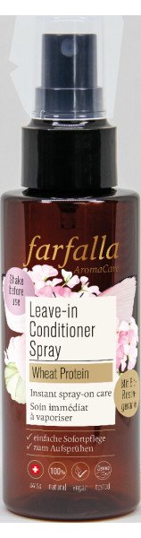 Leave-in Conditioner Spray Wheat Protein, 100ml von farfalla – Produktabbildung 1