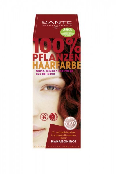 Sante Pflanzen-Haarfarbe mahagonirot 100 g