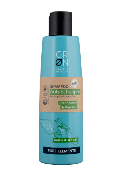 GRN Shampoo Anti-Schuppen Brennnessel & Meersalz - Pure Elements 250 ml