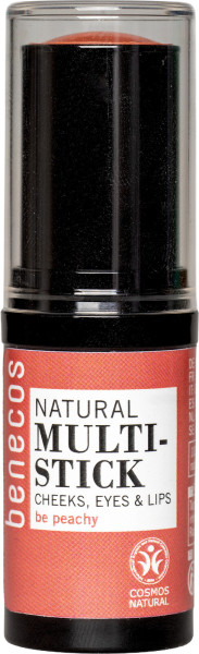 benecos Natural Multi-Stick be peachy 4,5 g – Produktabbildung 1
