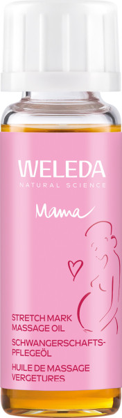 WELEDA Schwangerschafts-Pflegeöl 10 ml – Produktabbildung 1