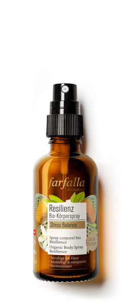 Resilienz Bio-Körperspray, Stress Balance, 50ml von farfalla – Produktabbildung 1