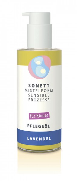 SONETT MISTELFORM. SENSIBLE PROZESSE Kinder-Pflegeöl Lavendel 145 ml