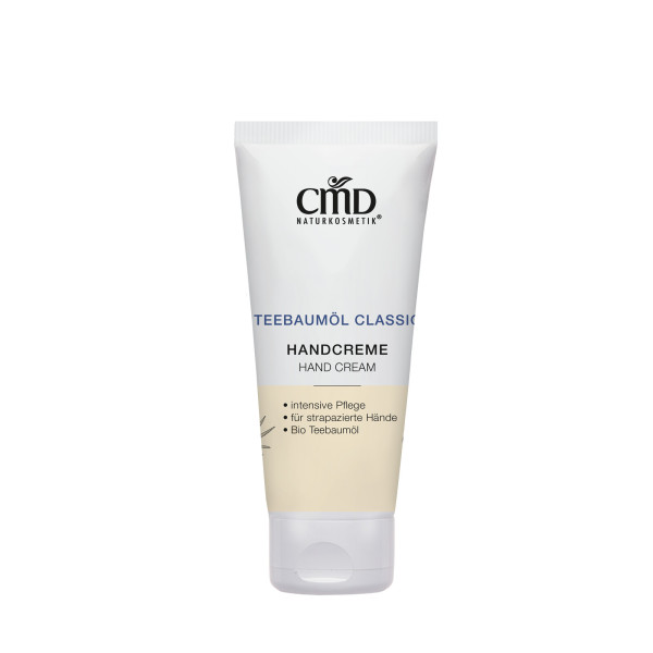 Teebaumöl Classic Handcreme / Hand Cream 100 ml von CMD Naturkosmetik – Produktabbildung 1