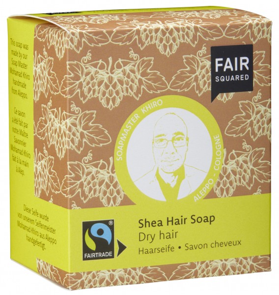 FAIR SQUARED Hair Soap Shea - Dry Hair 160 g