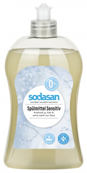 Sodasan Wasch- und Reinigungsmittel Spülmittel Sensitive 0.5 l