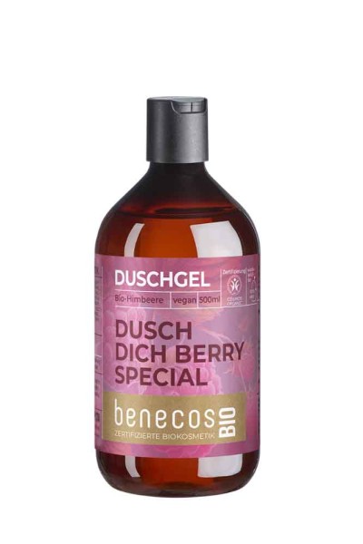 benecosBIO Sommer-Edition BIO-Himbeere - DUSCH DICH BERRY SPECIAL 500 ml