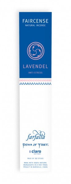 farfalla Lavendel / Anti-Stress, Faircense Räucherstäbchen 1 Stück