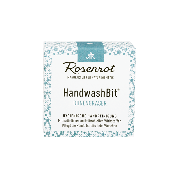 Rosenrot Naturkosmetik Handwash feste Waschlotion Dünengras 60g