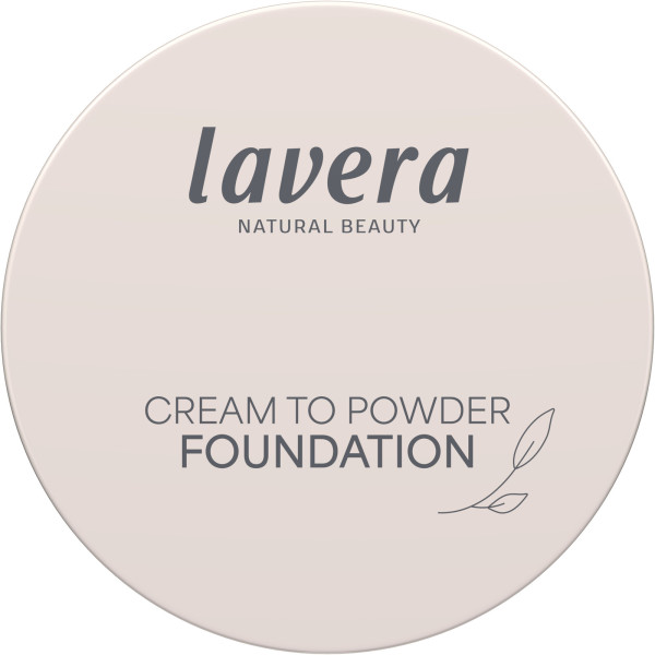 Cream to Powder Foundation -Light 1.0- 9,5 ml von lavera – Produktabbildung 1