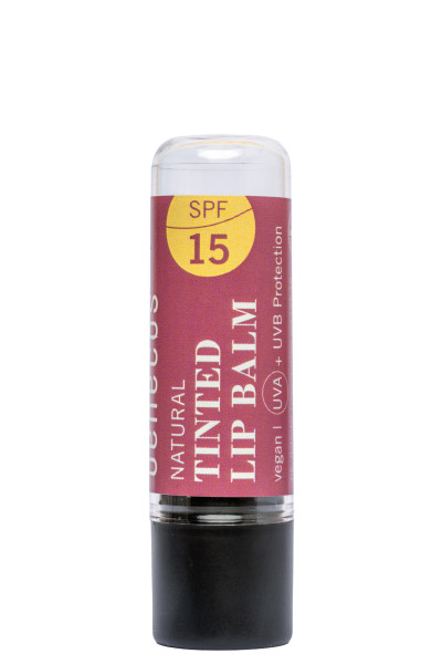 benecos Natural Tinted Lip Balm SPF 15 berry bliss 4,7 g – Produktabbildung 1