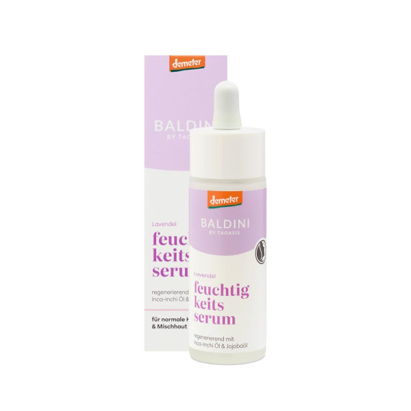 Feuchtigkeitsserum Lavendel 30 ml von Baldini – Produktabbildung 1