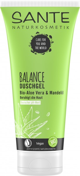 Sante BALANCE Duschgel Bio-Aloe & Mandelöl 200 ml