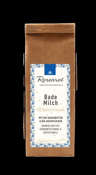 Bademilch Wintertraum - 90g von Rosenrot Naturkosmetik – Produktabbildung 1