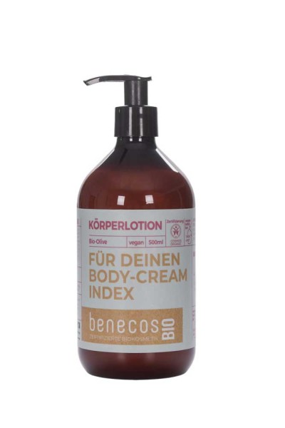 benecos Körperlotion BIO-Olive FÜR DEINEN BODY CREAM INDEX 500 ml