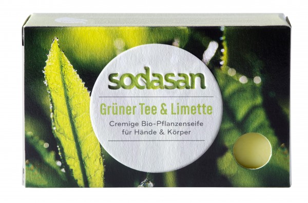 Sodasan Grüner Tee & Limette 100 g