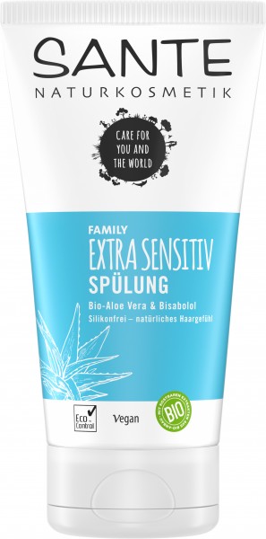 Sante FAMILY Extra Sensitiv Spülung Bio-Aloe Vera & Bisabolol 150 ml