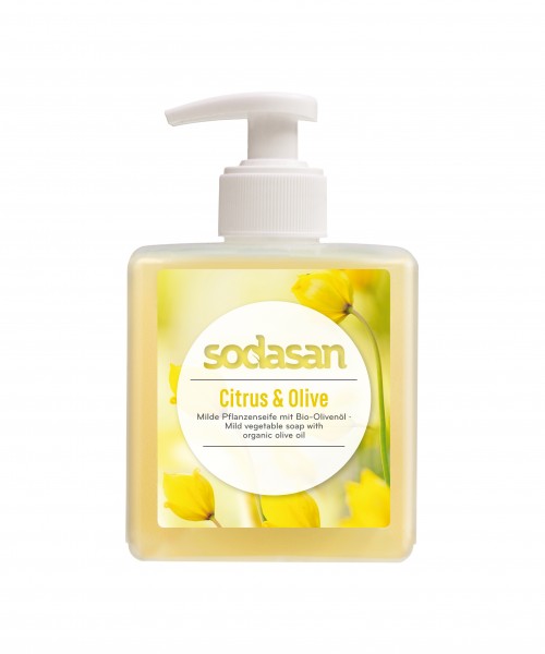 Sodasan Wasch- und Reinigungsmittel GmbH Flüssigseife Citrus & Olive 300 ml