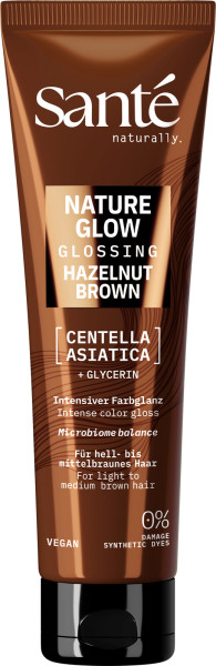 Santé Nature Glow Glossing Hazelnut Brown 150ml von Sante – Produktabbildung 1