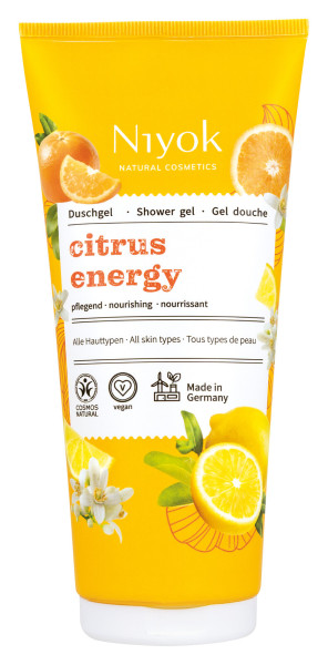 citrus energy Duschgel 200 ml von Niyok – Produktabbildung 1